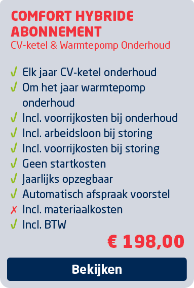 Comfort hybride abonnement