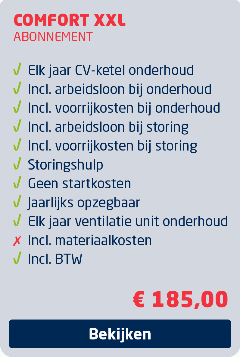 Comfort-XXL abonnement